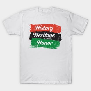 History Heritage Honor T-Shirt